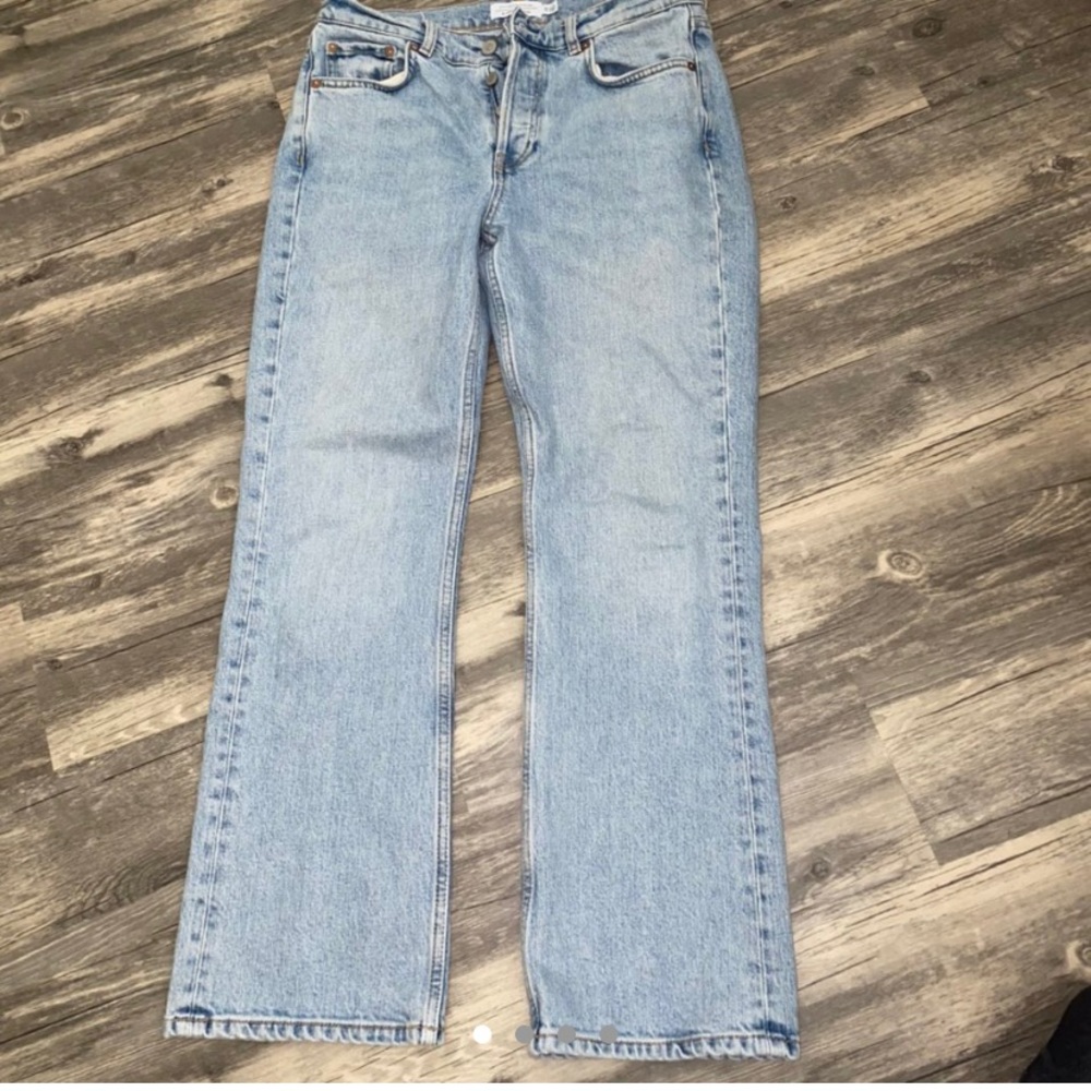 & other stories blue denim jeans